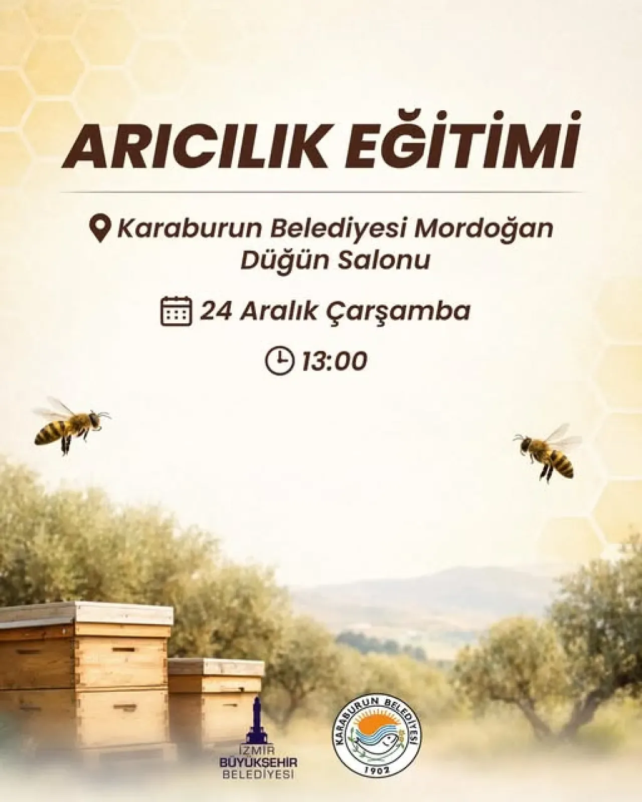 Karaburun'da Arıcılık Eğitimi: Üreticilere Yeni Fırsatlar Kapısı Açılıyor Karaburun'da Arıcılık Eğitimi: Üreticilere Yeni Fırsatlar Kapısı Açılıyor