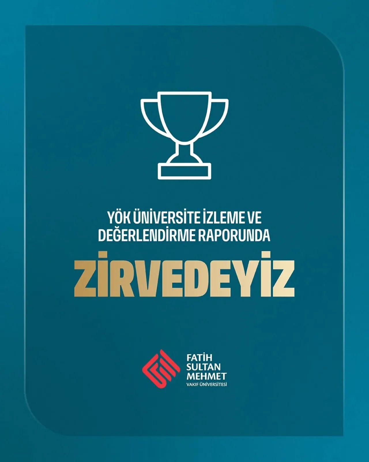 Fatih Sultan Mehmet Vakıf Üniversitesi YÖK 2025 Raporu'nda Zirveye Yerleşti Fatih Sultan Mehmet Vakıf Üniversitesi YÖK 2025 Raporu'nda Zirveye Yerleşti