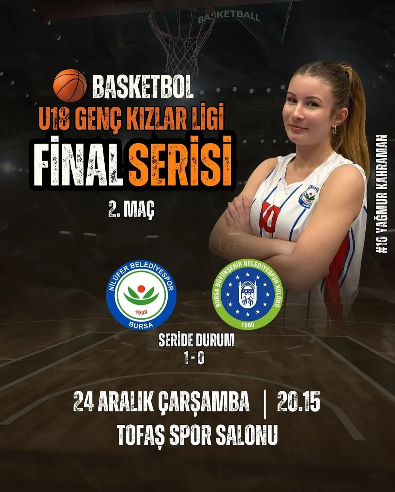 Nilüfer Belediyespor U18 Genç Kızları, Ligi Şampiyon Olarak Tamamlamak İstiyor Nilüfer Belediyespor U18 Genç Kızları, Ligi Şampiyon Olarak Tamamlamak İstiyor