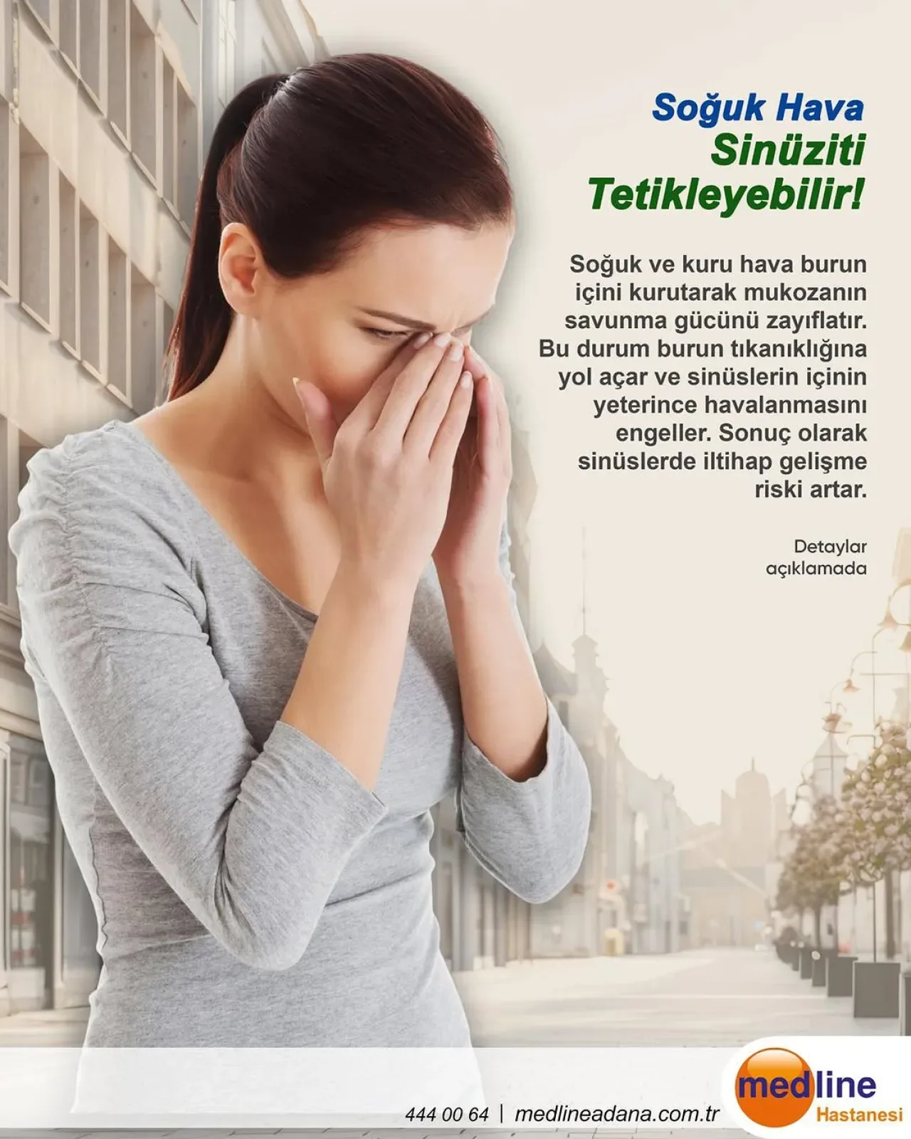 Soğuk Havalar Sinüzit Şikayetlerini Tetikliyor: İşte Korunma Yolları Soğuk Havalar Sinüzit Şikayetlerini Tetikliyor: İşte Korunma Yolları