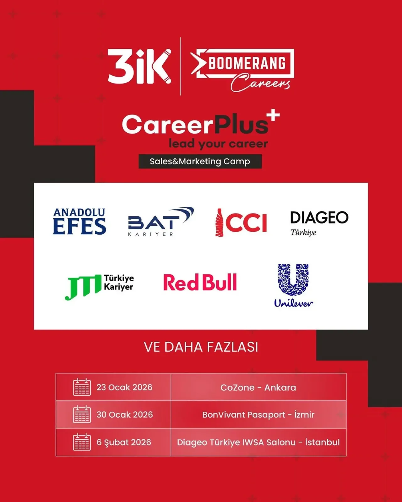 Career Plus, Genç Yetenekleri İki Farklı Kamp ile Üç Şehirde Buluşturuyor Career Plus, Genç Yetenekleri İki Farklı Kamp ile Üç Şehirde Buluşturuyor