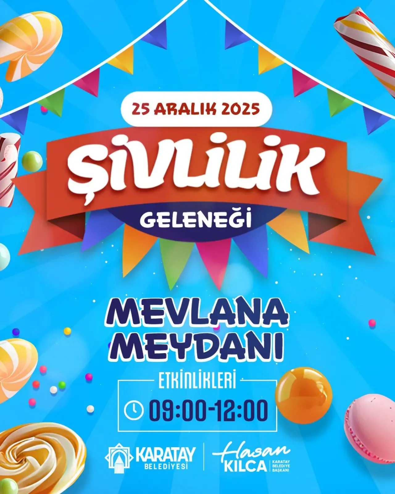 Karatay'da Şivlilik Geleneği Renkli Etkinliklerle Yaşatılıyor Karatay'da Şivlilik Geleneği Renkli Etkinliklerle Yaşatılıyor