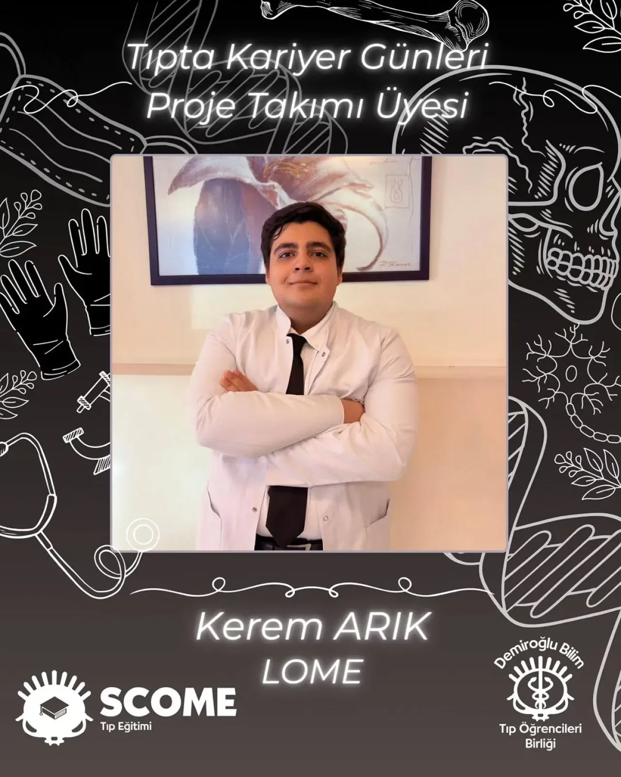Demiroğlu Bilim TÖB'den Ulusal Başarı: Kerem Arık, Tıpta Kariyer Günleri Proje Takımı'na Seçildi Demiroğlu Bilim TÖB'den Ulusal Başarı: Kerem Arık, Tıpta Kariyer Günleri Proje Takımı'na Seçildi