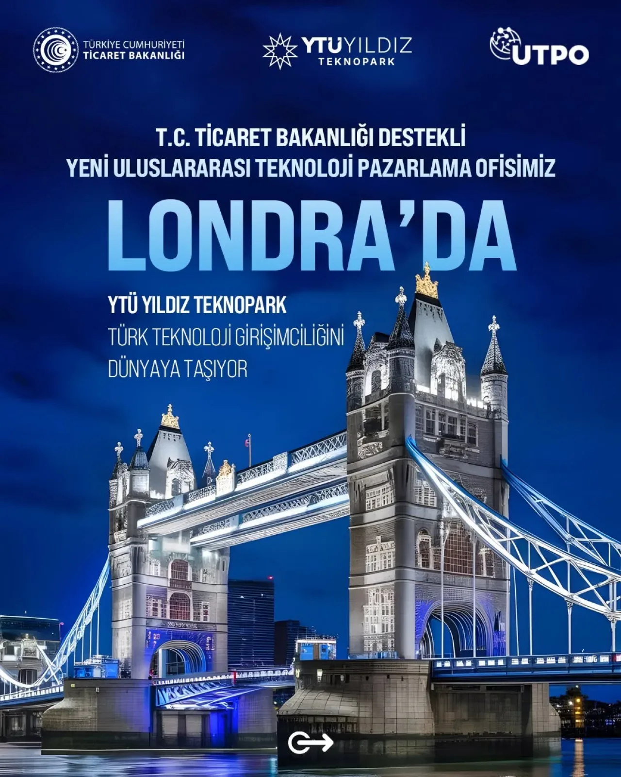 YTÜ Yıldız Teknopark, Türkiye'nin Londra'daki Teknoloji Üssünü Açıyor YTÜ Yıldız Teknopark, Türkiye'nin Londra'daki Teknoloji Üssünü Açıyor