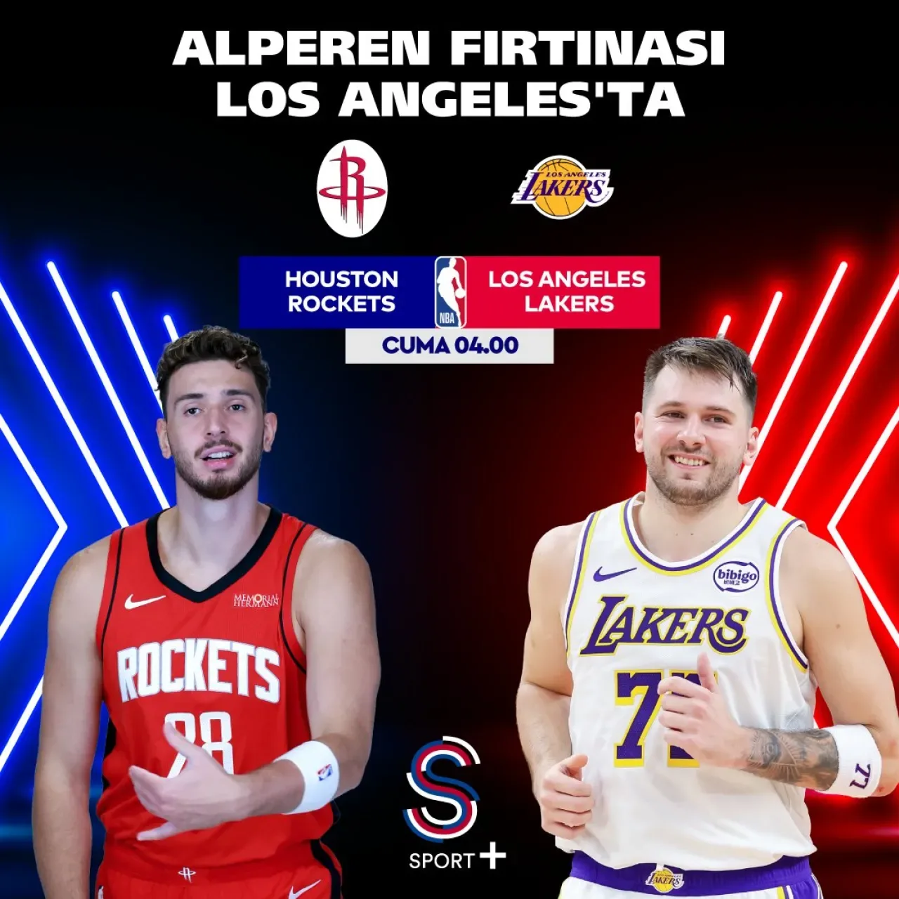 Alperen Şengün, Noel Şovunda Lakers'ı Ağırlıyor Alperen Şengün, Noel Şovunda Lakers'ı Ağırlıyor