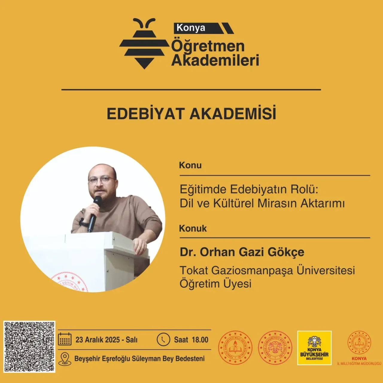 Konya'da Öğretmenler, Eğitimde Edebiyatın Gücünü Konuştu Konya'da Öğretmenler, Eğitimde Edebiyatın Gücünü Konuştu