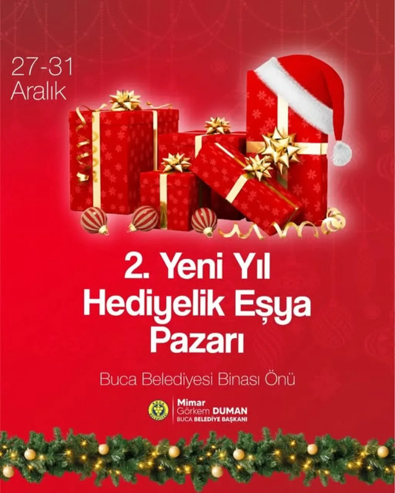 Buca'da Yeni Yıl Hediyeleri Dayanışma Ruhuyla Alınıyor Buca'da Yeni Yıl Hediyeleri Dayanışma Ruhuyla Alınıyor