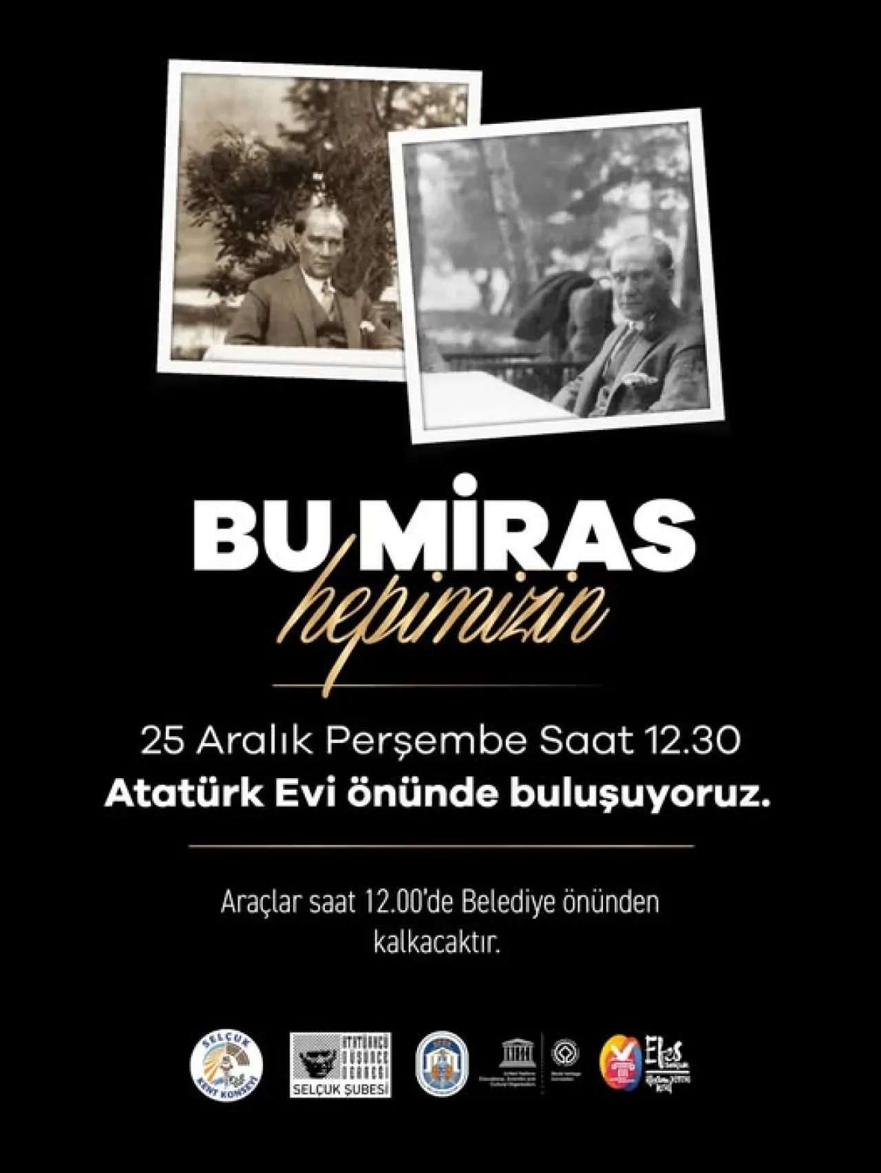 Selçuk'ta Çamlık Atatürk Evi'nde Önemli Basın Açıklaması Selçuk'ta Çamlık Atatürk Evi'nde Önemli Basın Açıklaması