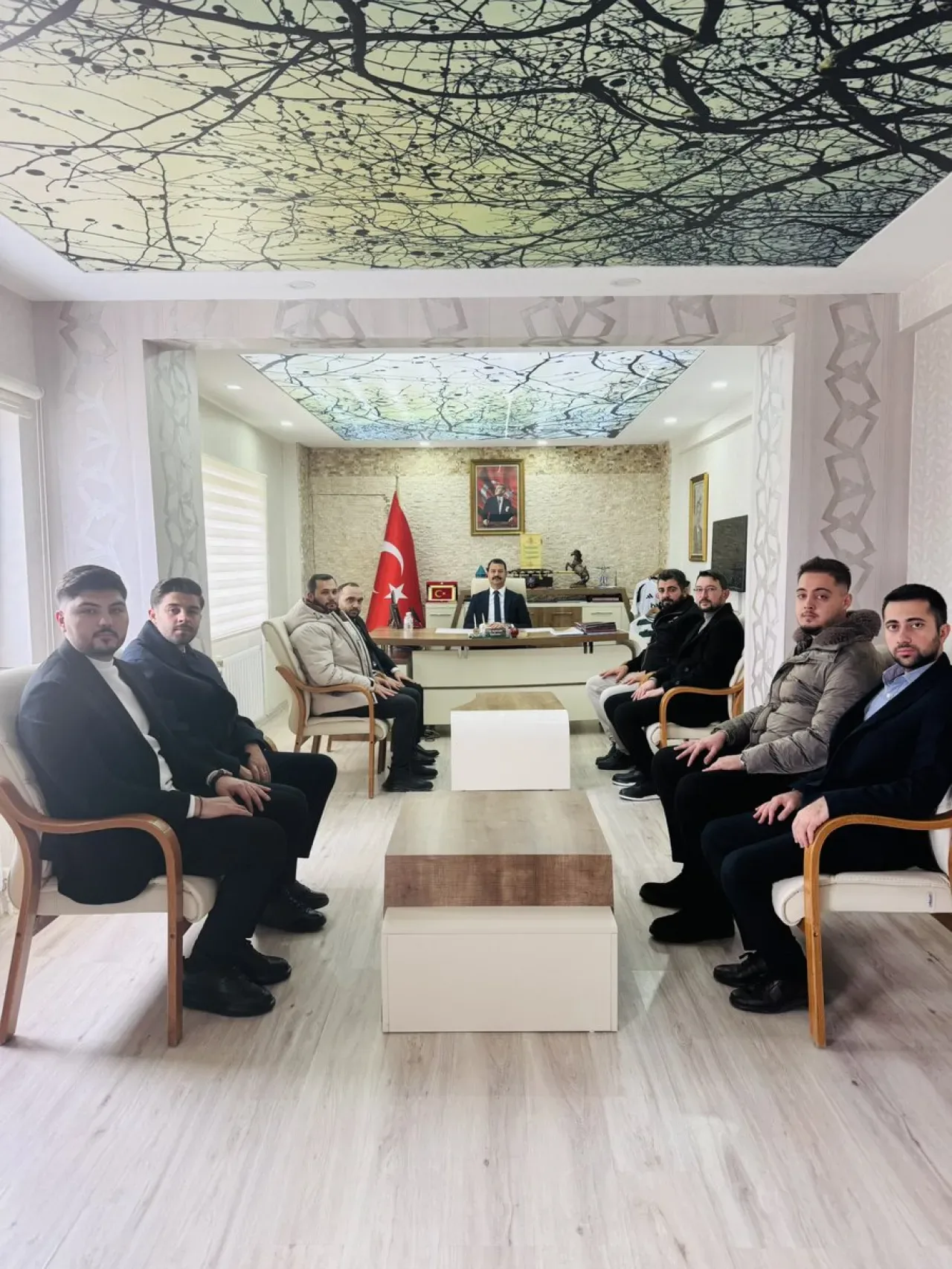 TÜGVA Konya Yönetimi, Akören Kaymakamı İsa Bertan'ı Ziyaret Etti TÜGVA Konya Yönetimi, Akören Kaymakamı İsa Bertan'ı Ziyaret Etti