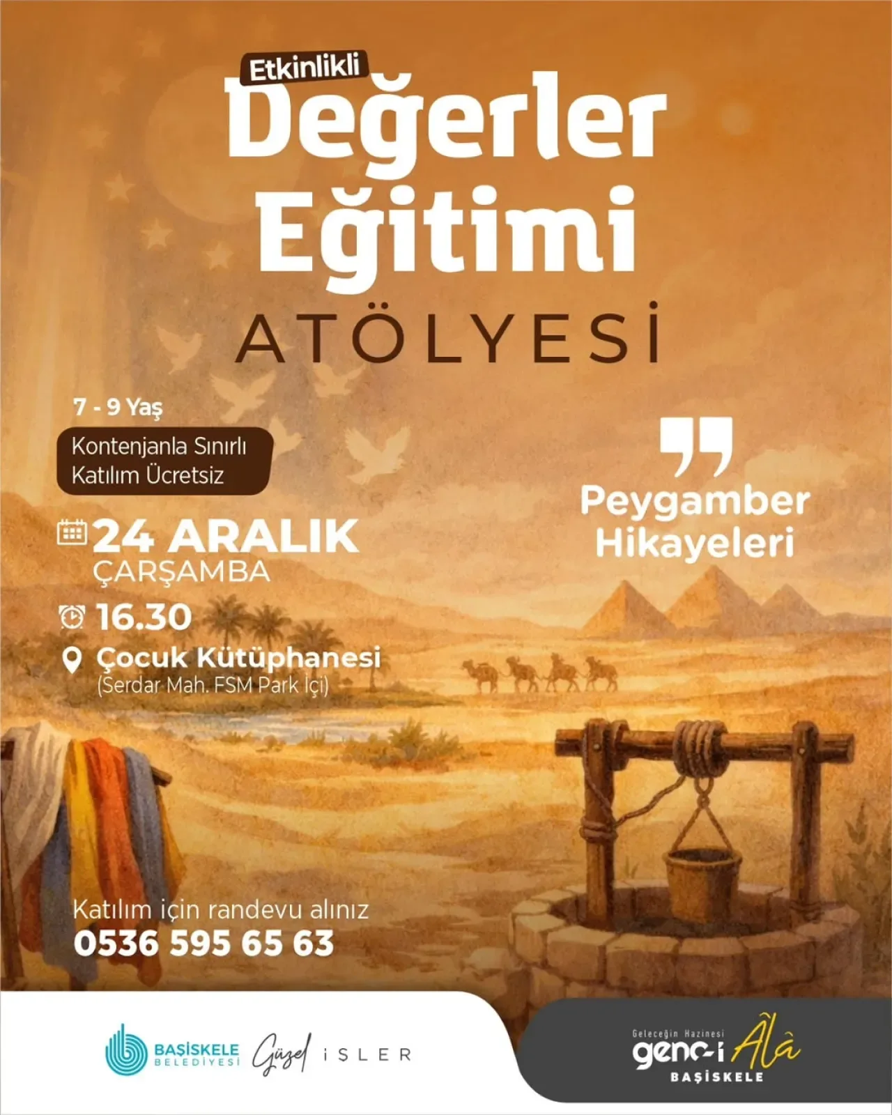Başiskele'de Çocuklar Değerleri Hikayelerle Öğreniyor Başiskele'de Çocuklar Değerleri Hikayelerle Öğreniyor