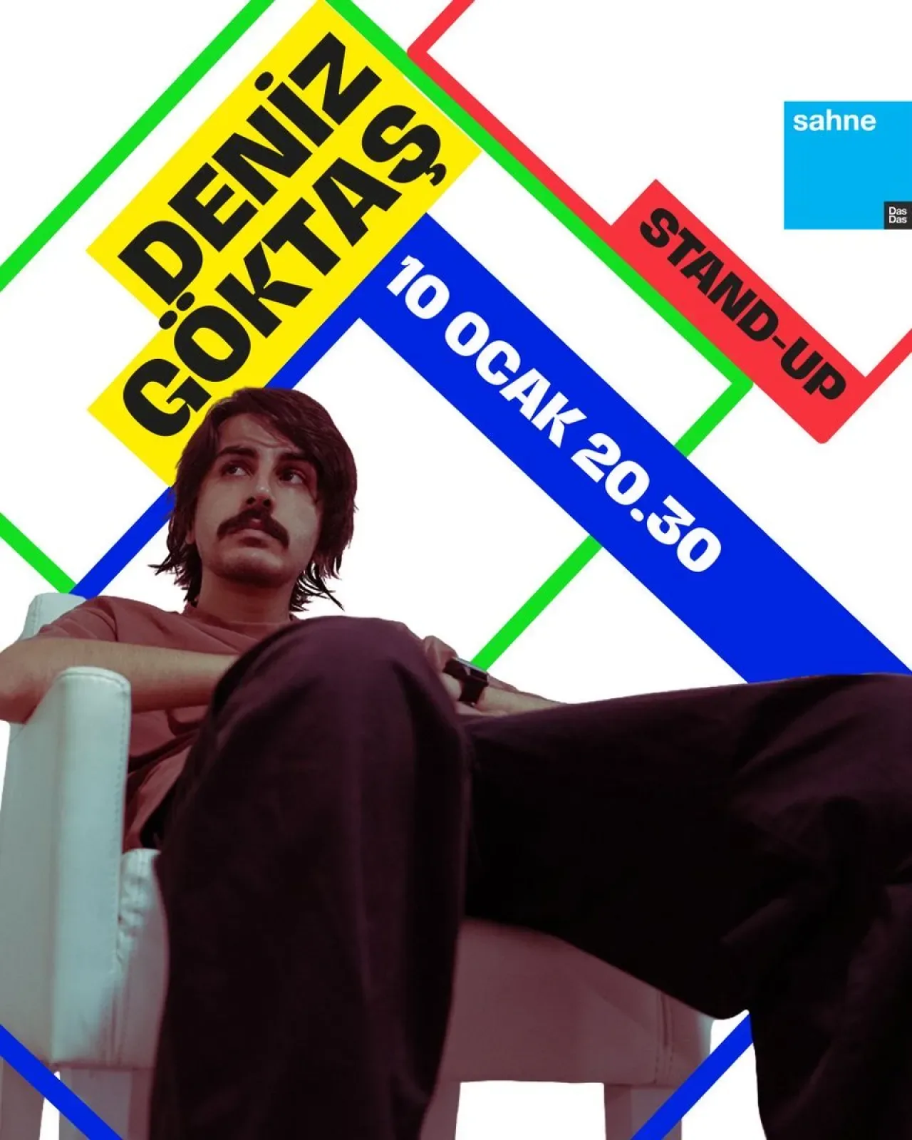 Deniz Göktaş, Tek Kişilik Stand-Up Gösterisi "Selam Selam" ile DasDas'ta Sahne Alacak Deniz Göktaş, Tek Kişilik Stand-Up Gösterisi "Selam Selam" ile DasDas'ta Sahne Alacak
