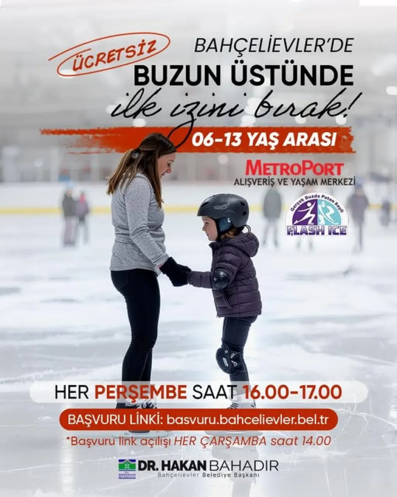 Bahçelievler'de Çocuklar Buz Pateni ile Tanışıyor: Ücretsiz Dersler Başlıyor! Bahçelievler'de Çocuklar Buz Pateni ile Tanışıyor: Ücretsiz Dersler Başlıyor!