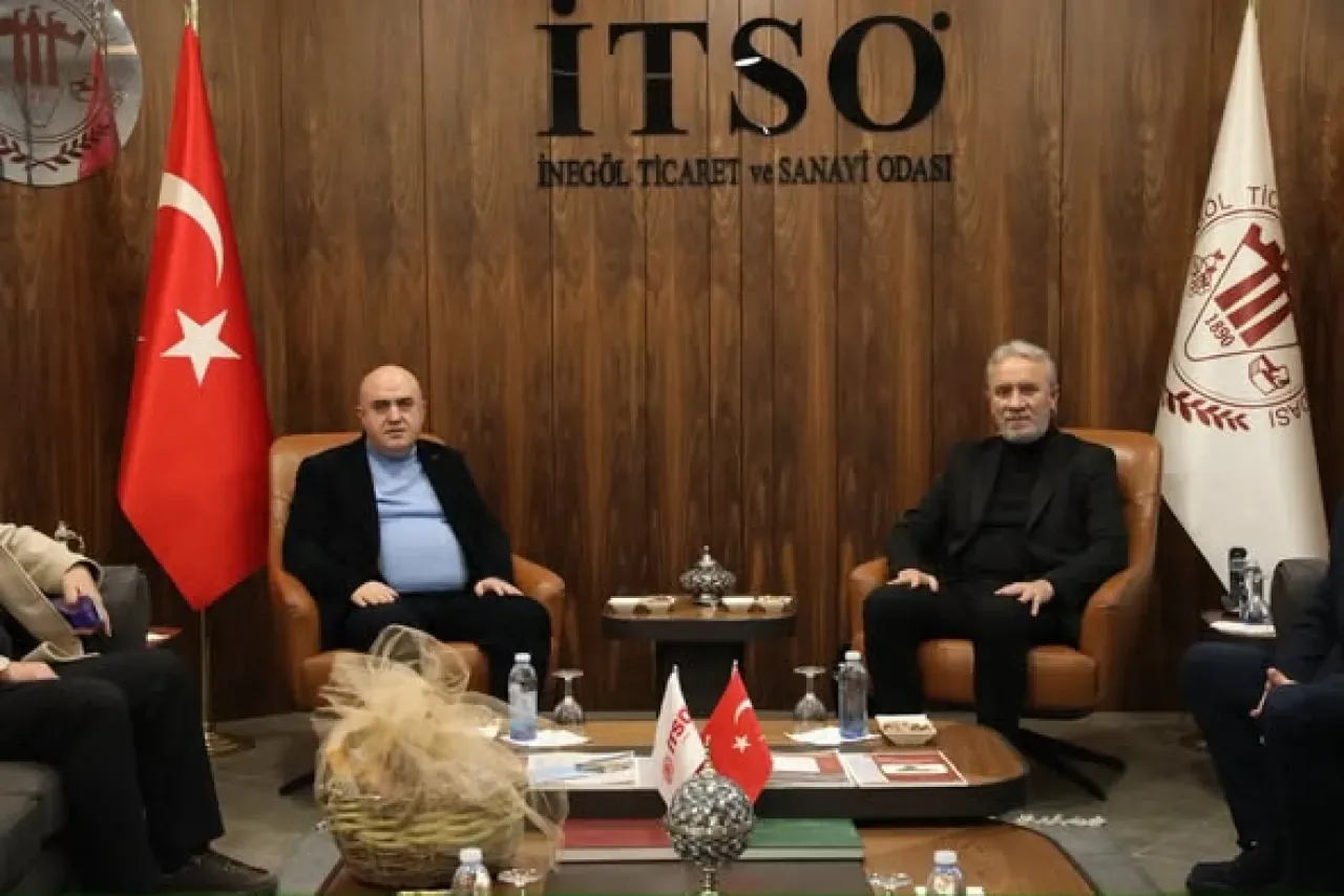 Bilecik TSO Başkanı Mehmet Ergün, İnegöl TSO'da Nezaket Ziyaretinde Bulundu Bilecik TSO Başkanı Mehmet Ergün, İnegöl TSO'da Nezaket Ziyaretinde Bulundu