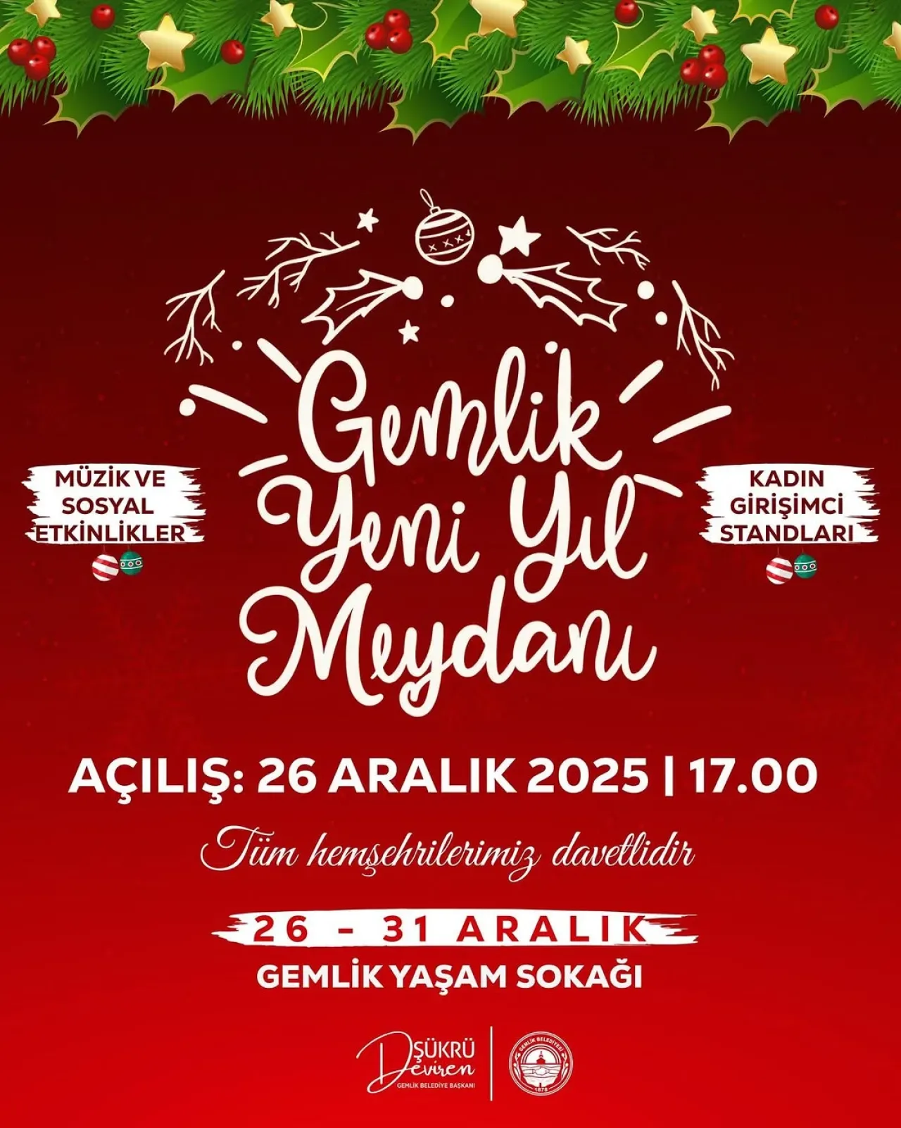 Gemlik'te Yeni Yıl Coşkusu Kadın Girişimcilerin El Emeğiyle Buluşuyor Gemlik'te Yeni Yıl Coşkusu Kadın Girişimcilerin El Emeğiyle Buluşuyor
