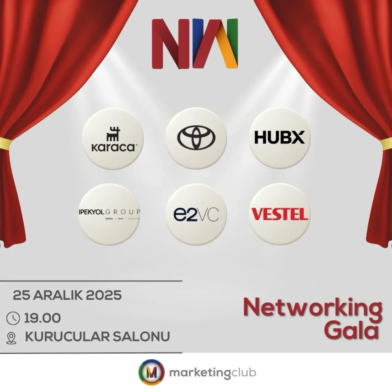 Koç Üniversitesi Marketing Club'tan Öğrencilere Kariyer Fırsatı: Networking GALA'sı Koç Üniversitesi Marketing Club'tan Öğrencilere Kariyer Fırsatı: Networking GALA'sı
