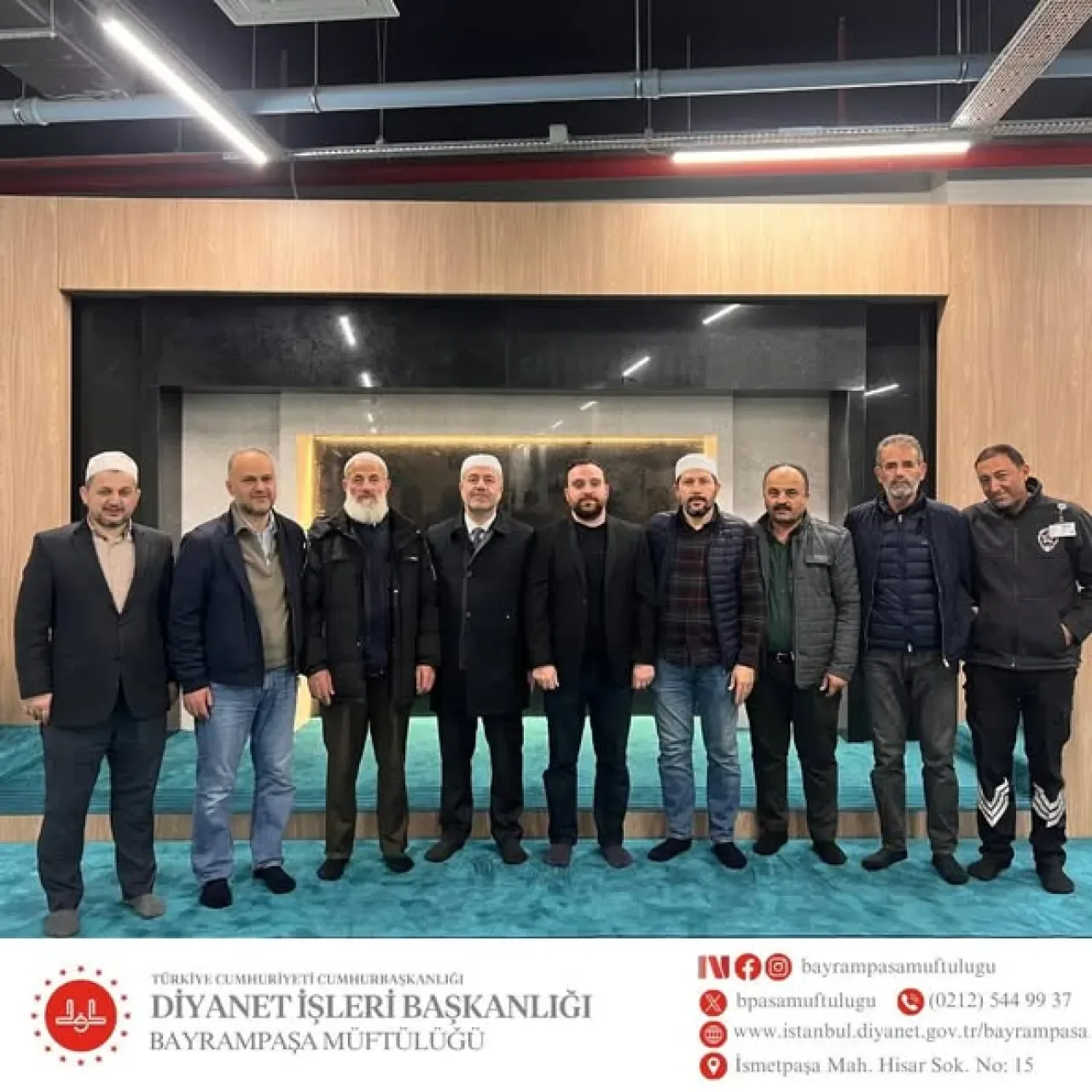 Bayrampaşa'ya Yeni Bir Mescit: AKTİM İş Merkezi'nde Son Hazırlıklar Bayrampaşa'ya Yeni Bir Mescit: AKTİM İş Merkezi'nde Son Hazırlıklar