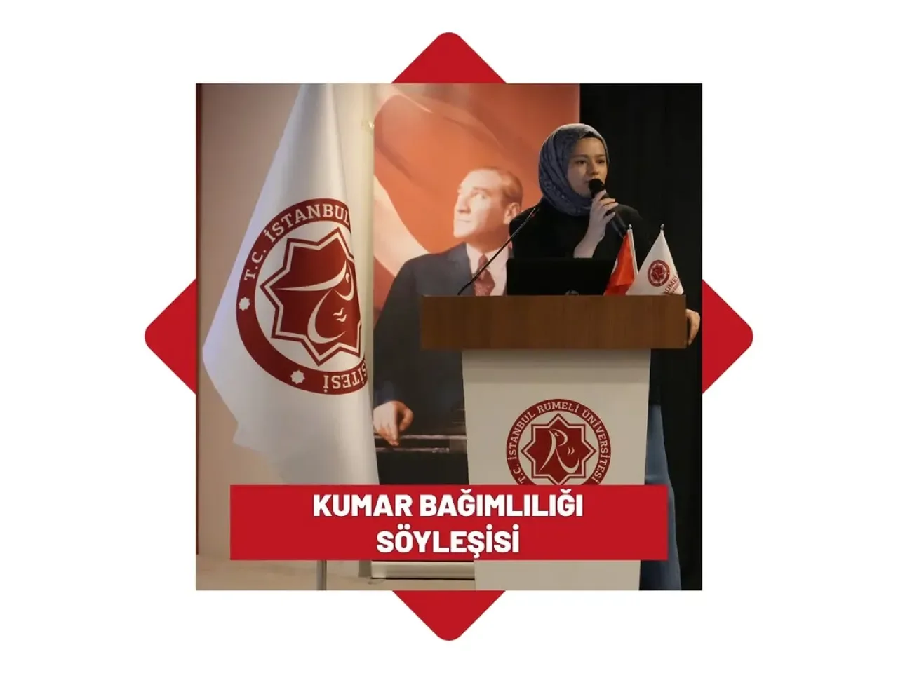 İstanbul Rumeli Üniversitesi'nde Kumar Bağımlılığı Farkındalık Etkinliği Düzenlendi İstanbul Rumeli Üniversitesi'nde Kumar Bağımlılığı Farkındalık Etkinliği Düzenlendi