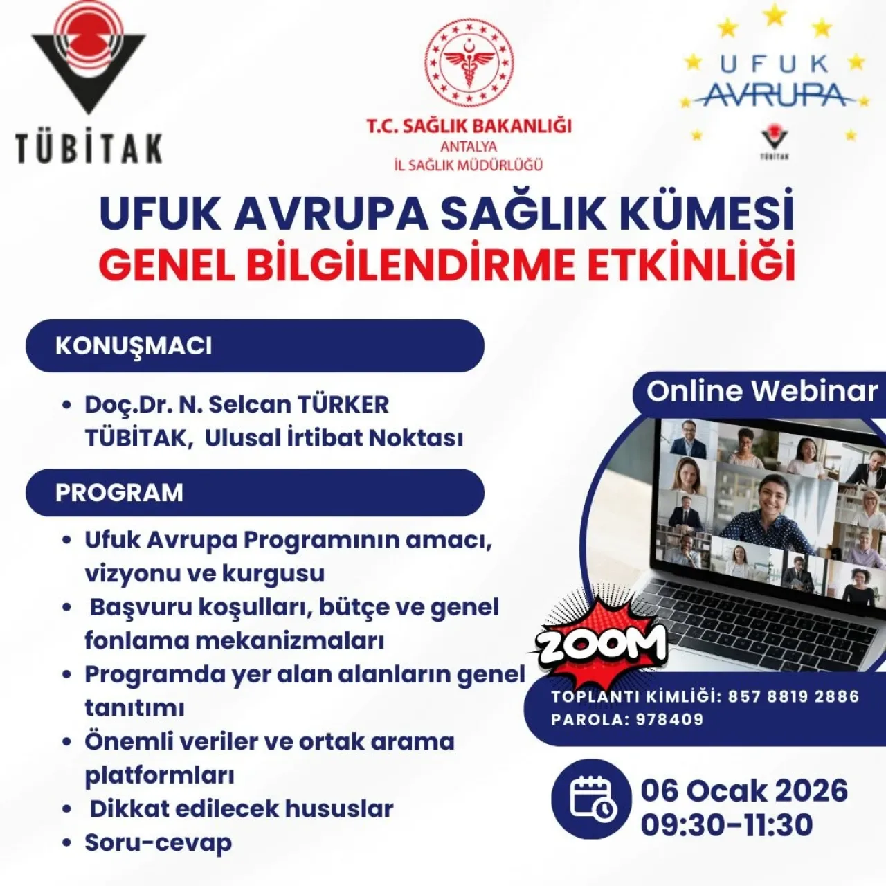 Antalya'dan Sağlık Profesyonellerine "Ufuk Avrupa" Fırsatı Antalya'dan Sağlık Profesyonellerine "Ufuk Avrupa" Fırsatı