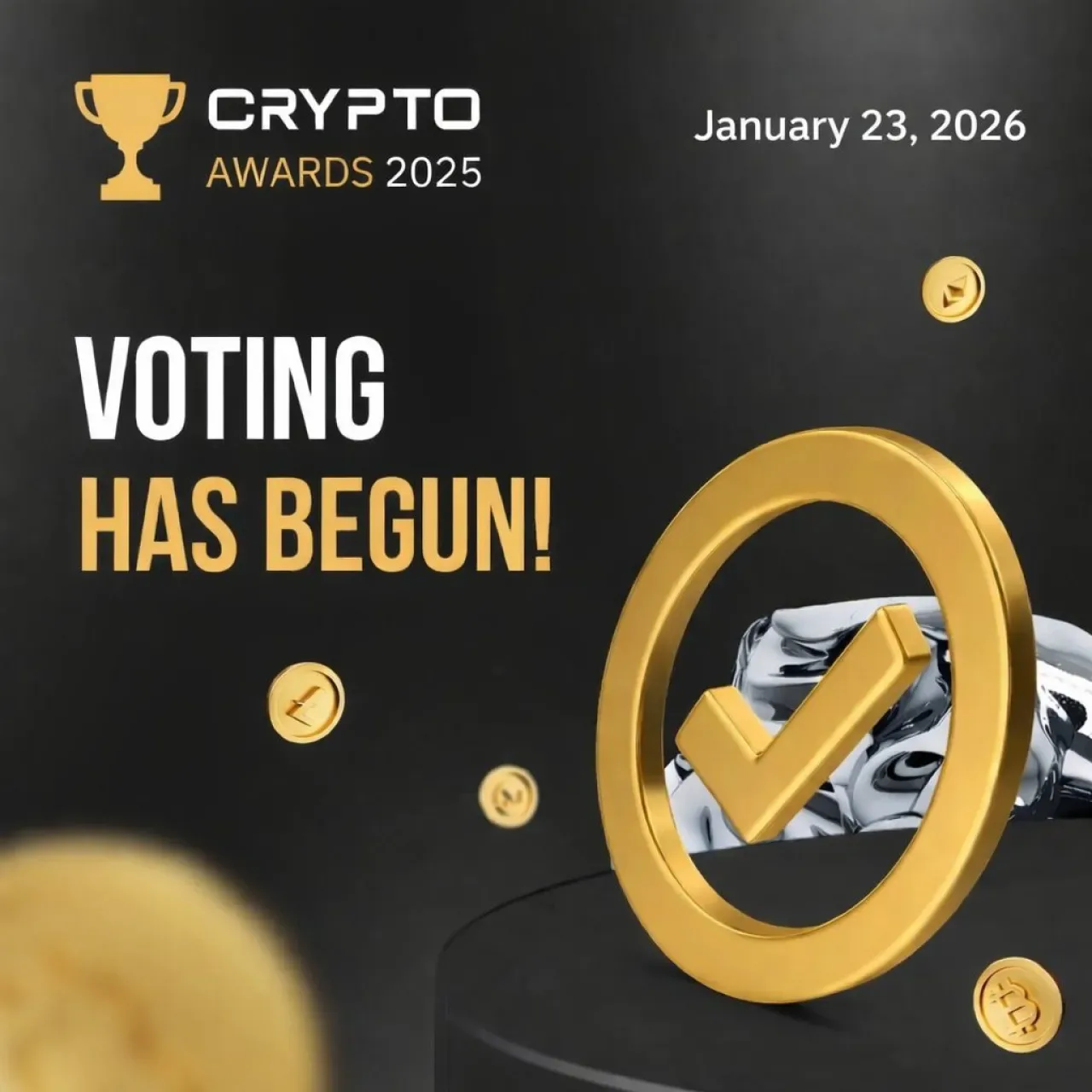Kripto Borsası KuCoin, 2025 Crypto Awards'ta İki Önemli Kategoride Aday Gösterildi Kripto Borsası KuCoin, 2025 Crypto Awards'ta İki Önemli Kategoride Aday Gösterildi