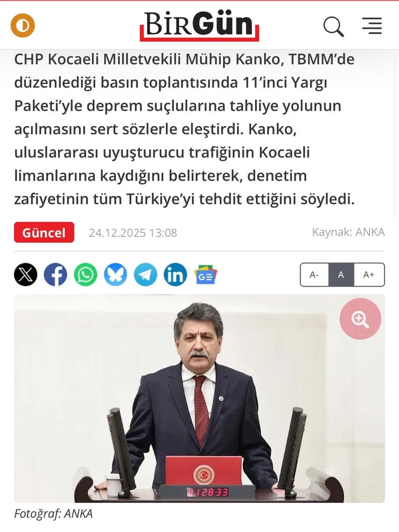 CHP'li Kanko'dan Kocaeli Limanları Uyarısı: "Uyuşturucu Baronlarının Arka Kapısı Olmasın" CHP'li Kanko'dan Kocaeli Limanları Uyarısı: "Uyuşturucu Baronlarının Arka Kapısı Olmasın"