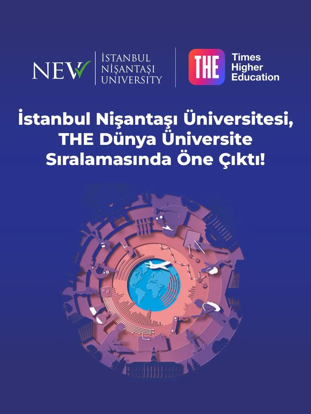 Nişantaşı Üniversitesi, Times Higher Education 2025 Sıralamasında Küresel Başarıya İmza Attı Nişantaşı Üniversitesi, Times Higher Education 2025 Sıralamasında Küresel Başarıya İmza Attı