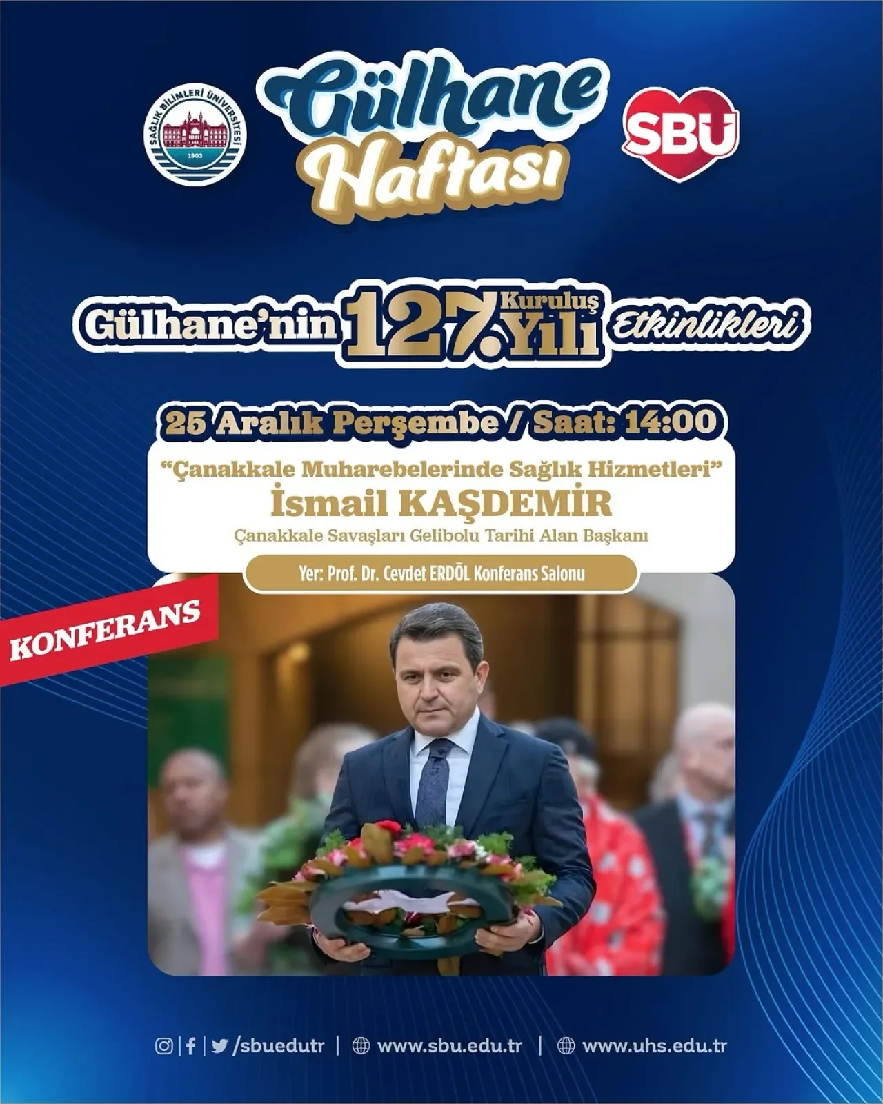 Çanakkale'deki İnsanlık Dersi: Savaş Şartlarında Sağlık Hizmetleri Konferansla Anlatılacak Çanakkale'deki İnsanlık Dersi: Savaş Şartlarında Sağlık Hizmetleri Konferansla Anlatılacak