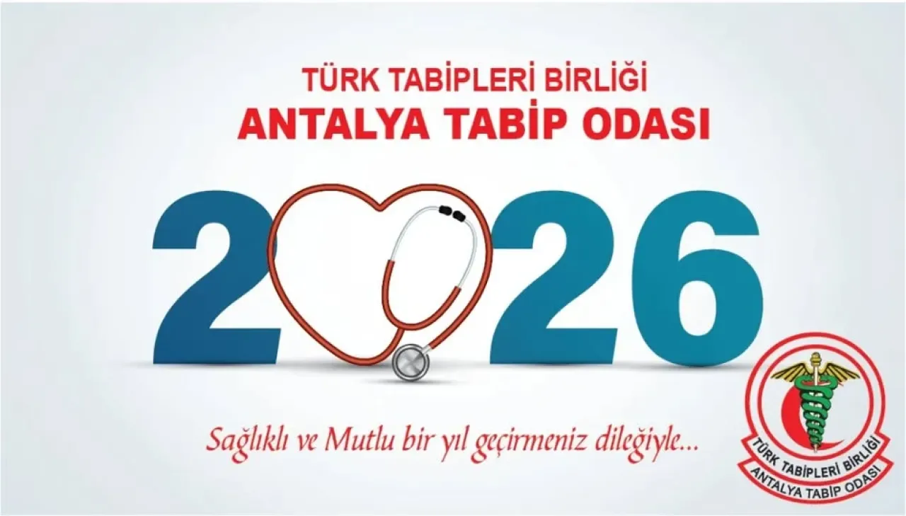 Antalya Tabip Odası'ndan Üyelerine Özel 2026 Masa Takvimi Antalya Tabip Odası'ndan Üyelerine Özel 2026 Masa Takvimi