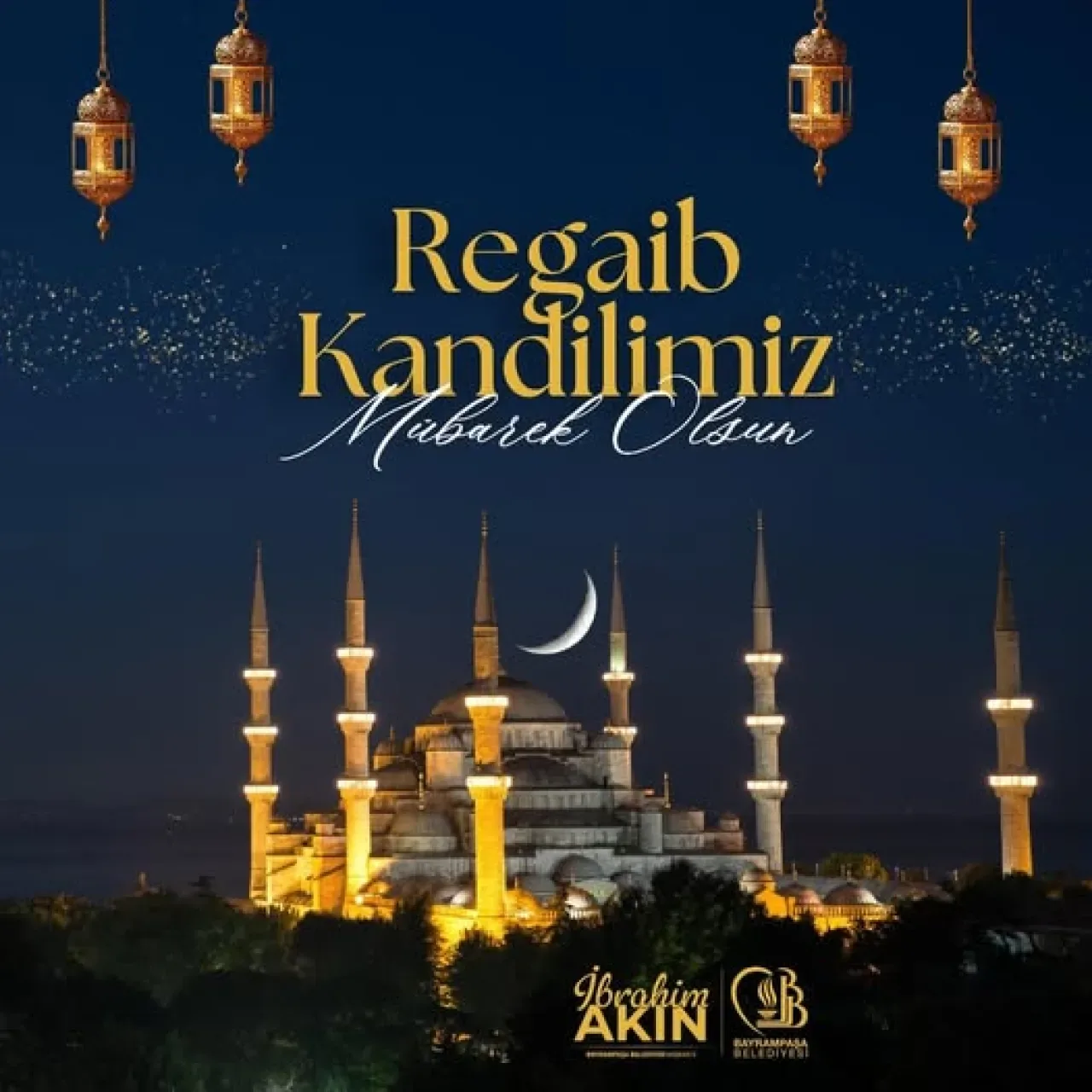 Bayrampaşa'da Regaip Kandili Mesajı: Rahmet ve Bereket Vurgusu Bayrampaşa'da Regaip Kandili Mesajı: Rahmet ve Bereket Vurgusu