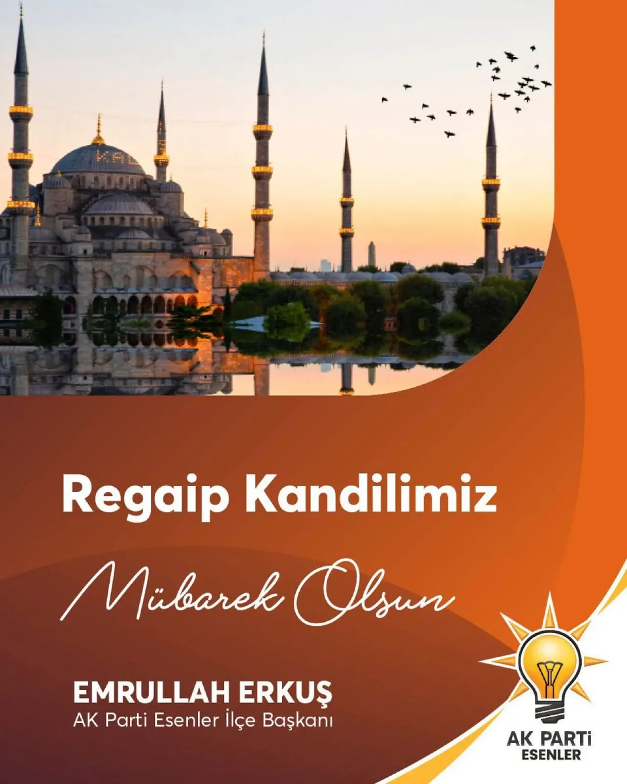 Esenler'de Regaip Kandili Mesajı: Birlik ve Beraberlik Duaları Edildi Esenler'de Regaip Kandili Mesajı: Birlik ve Beraberlik Duaları Edildi