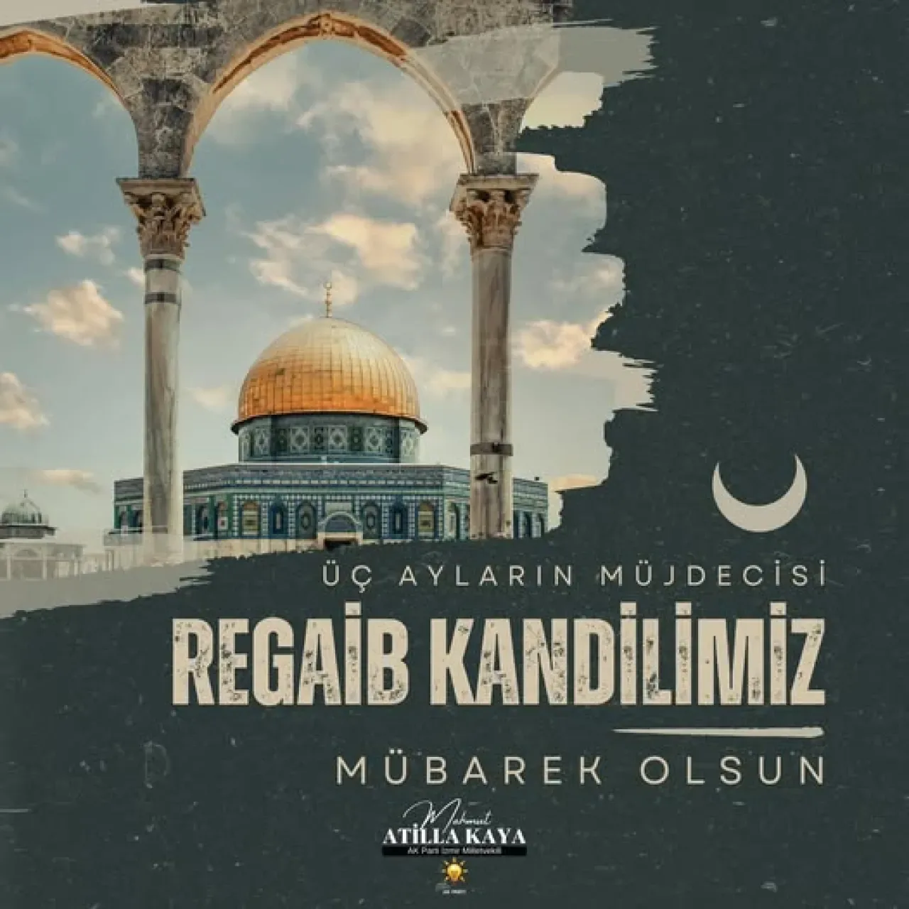 Üç Aylar'ın Müjdecisi Regaip Kandili İdrak Ediliyor Üç Aylar'ın Müjdecisi Regaip Kandili İdrak Ediliyor