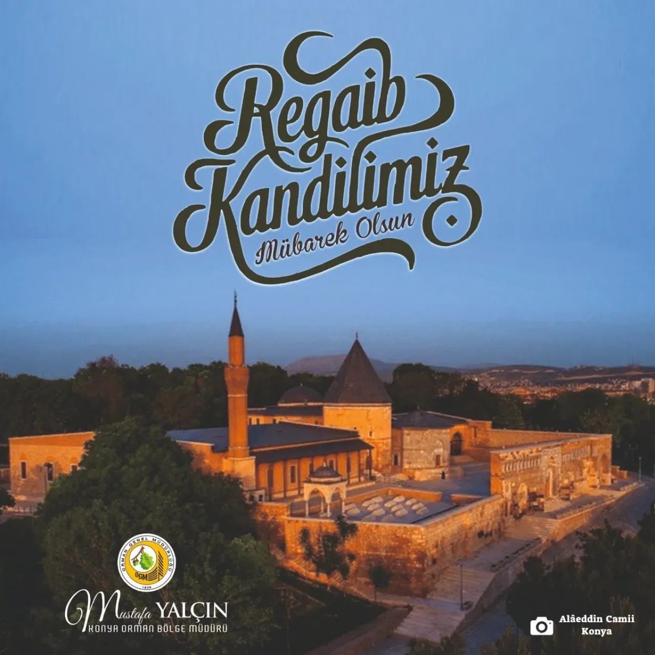 Konya'da Regaib Kandili Dualarla İhya Edildi Konya'da Regaib Kandili Dualarla İhya Edildi
