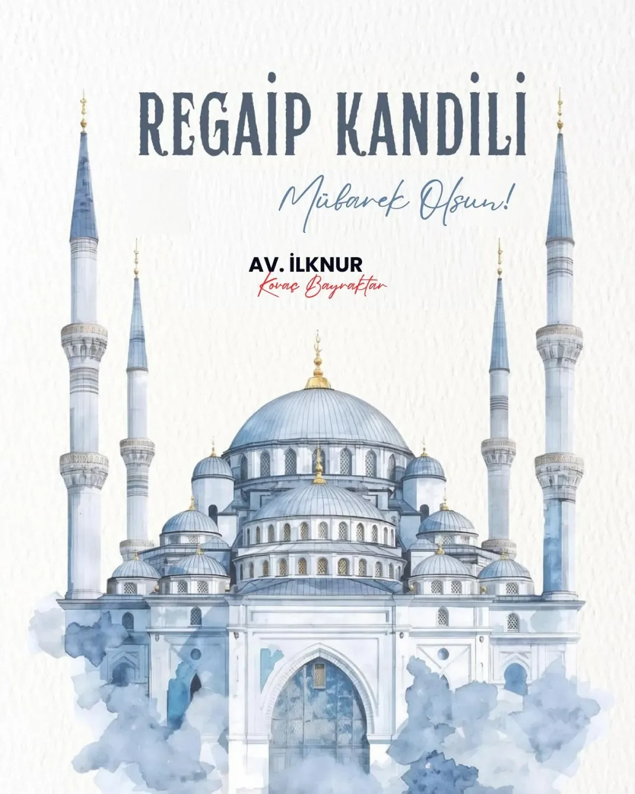 Bayrampaşa'da Regaib Kandili Mesajı: İlknur Kovaç Bayraktar'dan Huzur ve Birlik Temennisi Bayrampaşa'da Regaib Kandili Mesajı: İlknur Kovaç Bayraktar'dan Huzur ve Birlik Temennisi