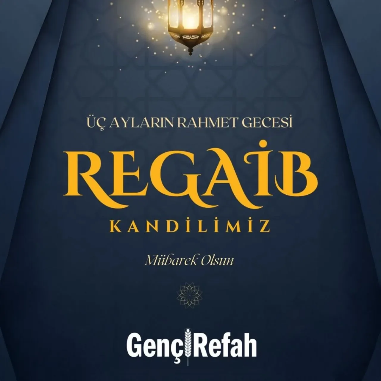 Yeniden Refah Partisi İstanbul Gençlik Kolları'ndan Regaib Kandili Mesajı Yeniden Refah Partisi İstanbul Gençlik Kolları'ndan Regaib Kandili Mesajı