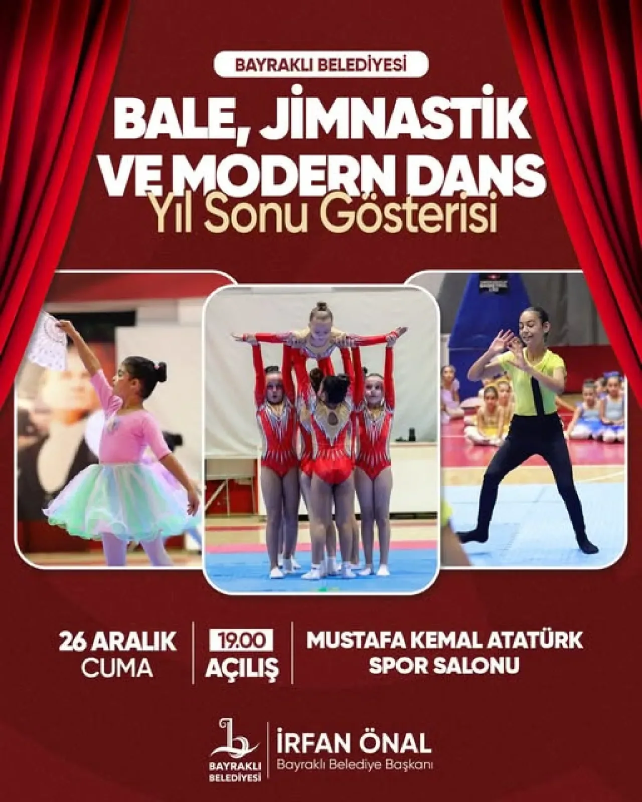 Bayraklı'da Genç Yetenekler Sahneye Çıkıyor: Yıl Sonu Gösterisi İçin Geri Sayım Bayraklı'da Genç Yetenekler Sahneye Çıkıyor: Yıl Sonu Gösterisi İçin Geri Sayım