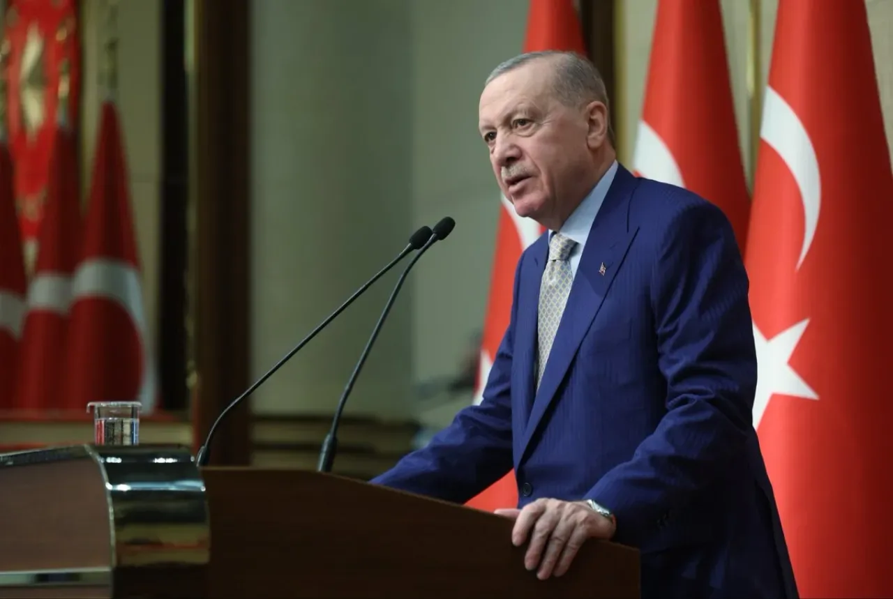 Başkan Erdoğan, Uluslararası Demokratlar Birliği Heyeti ile Görüştü Başkan Erdoğan, Uluslararası Demokratlar Birliği Heyeti ile Görüştü
