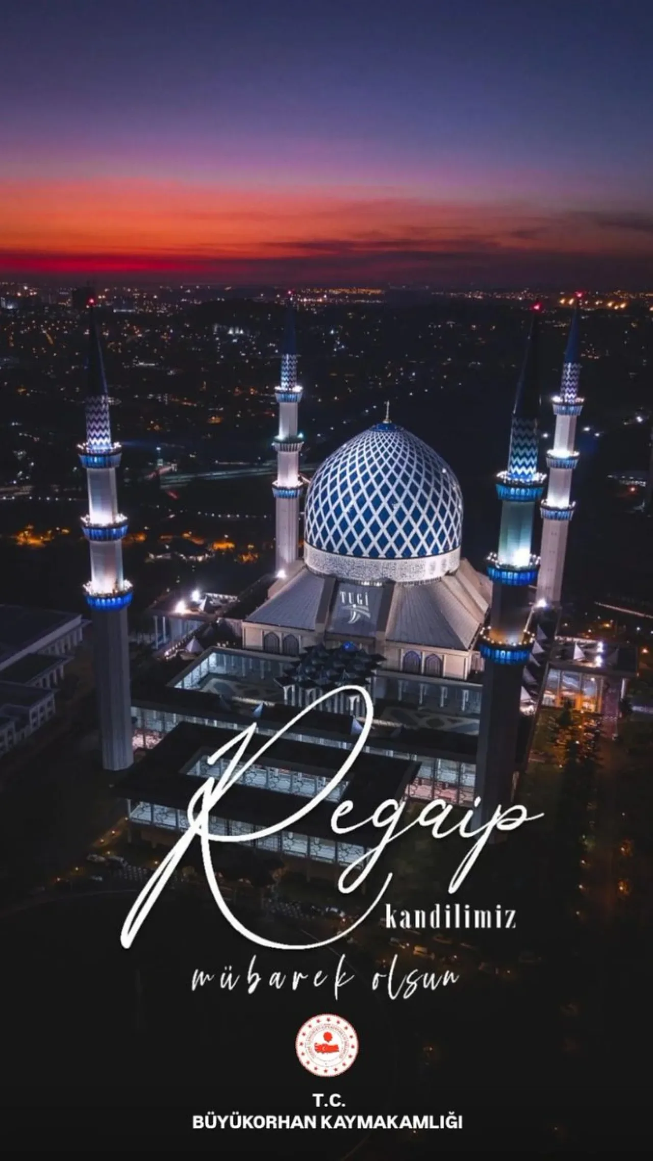 Bursa Büyükorhan'da Regaip Kandili Mesajı Bursa Büyükorhan'da Regaip Kandili Mesajı