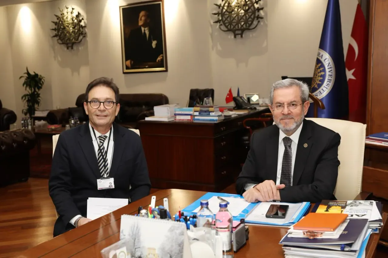 Prof. Dr. Hakan Ergün, Cumhurbaşkanlığı Kurulu Üyesi Necdet Ünüvar Tarafından Ziyaret Edildi Prof. Dr. Hakan Ergün, Cumhurbaşkanlığı Kurulu Üyesi Necdet Ünüvar Tarafından Ziyaret Edildi