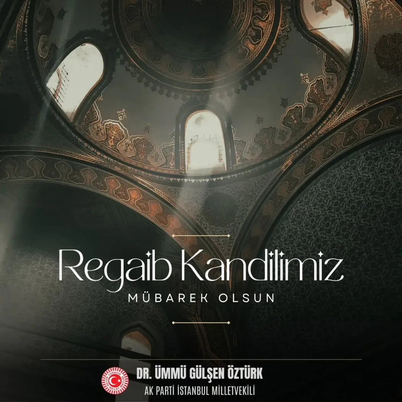 AK Partili Vekilden Regaib Kandili Mesajı: Dualar Semaya Yükseldi AK Partili Vekilden Regaib Kandili Mesajı: Dualar Semaya Yükseldi