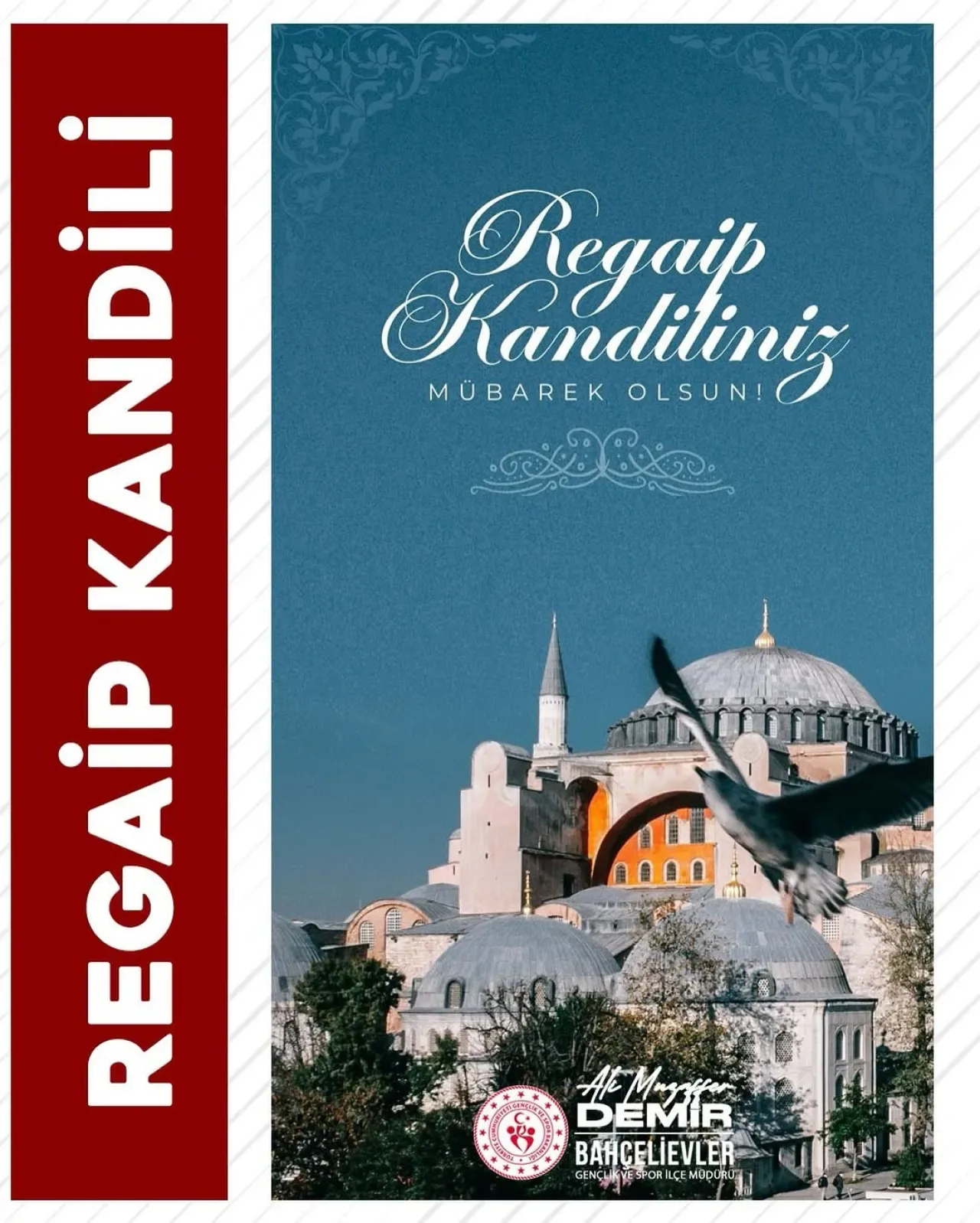 Bahçelievler'de Regaip Kandili Dualarla İdrak Edildi Bahçelievler'de Regaip Kandili Dualarla İdrak Edildi