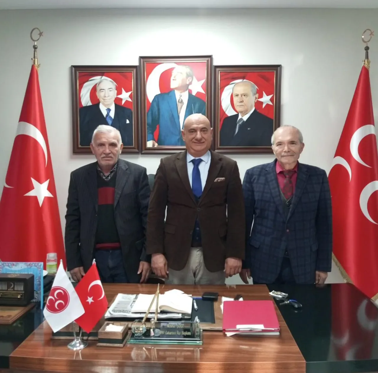 MHP Çukurova İlçe Teşkilatı'na Partililerden Ziyaret MHP Çukurova İlçe Teşkilatı'na Partililerden Ziyaret