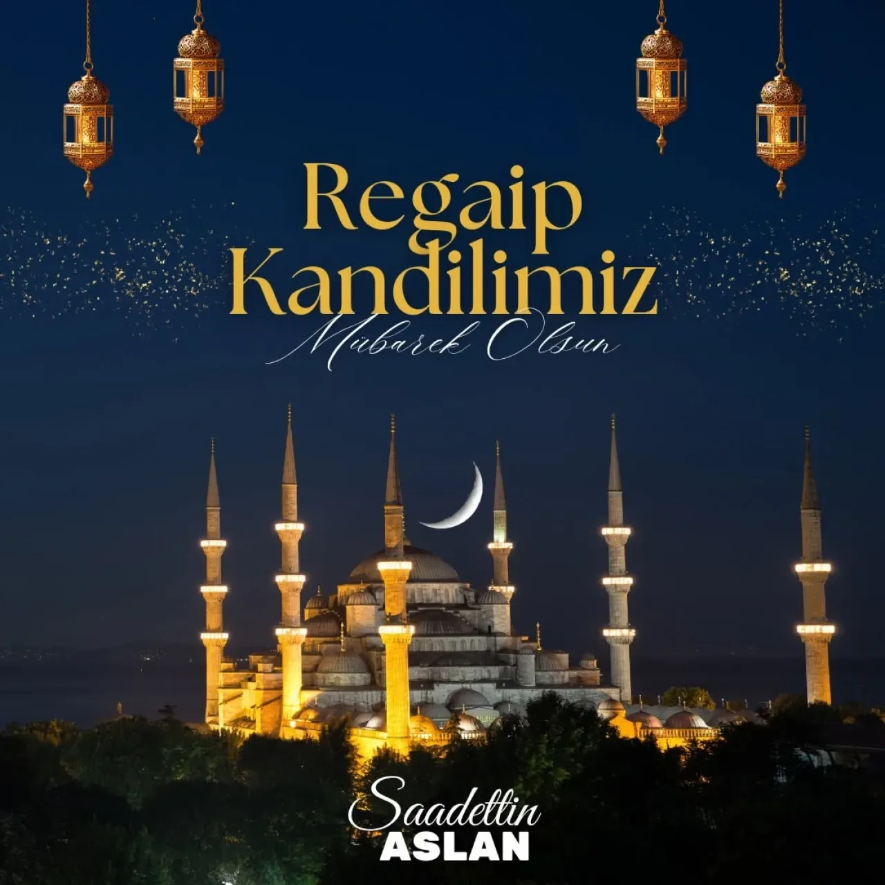 Karaisalı Belediye Başkanı'ndan Regaip Kandili Mesajı Karaisalı Belediye Başkanı'ndan Regaip Kandili Mesajı