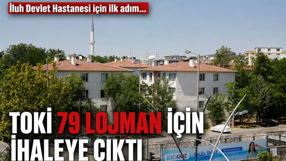 Batman'da Yeni İluh Devlet Hastanesi Projesi ve TOKİ Lojman İhalesi görseli
