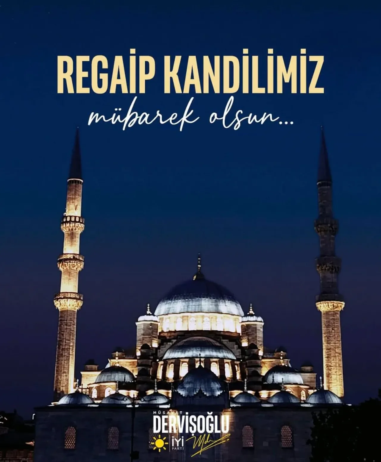İYİ Parti'den Gaziosmanpaşa'da Kandil Mesajı İYİ Parti'den Gaziosmanpaşa'da Kandil Mesajı