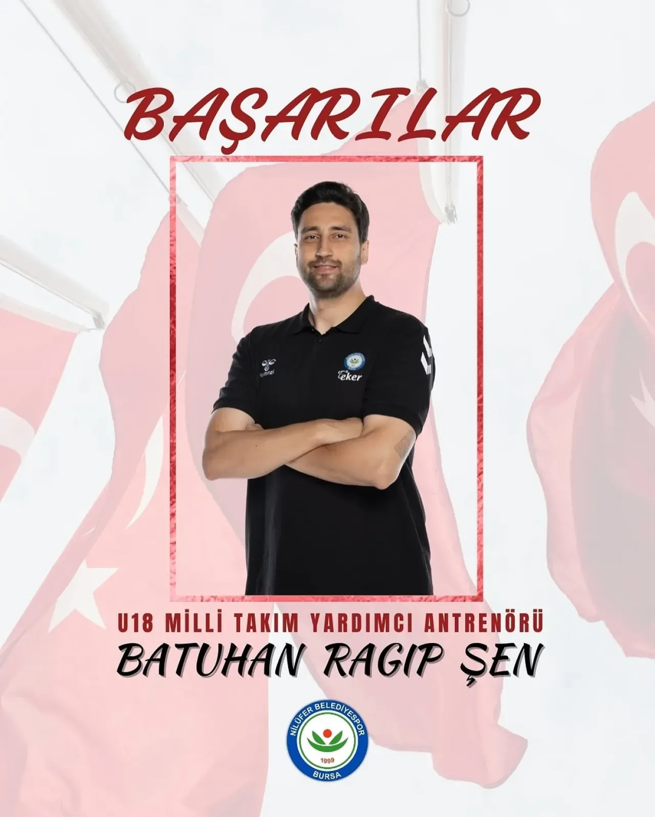 Bursa Nilüfer Belediyespor'dan Milli Takım Görevine Büyük Onur Bursa Nilüfer Belediyespor'dan Milli Takım Görevine Büyük Onur