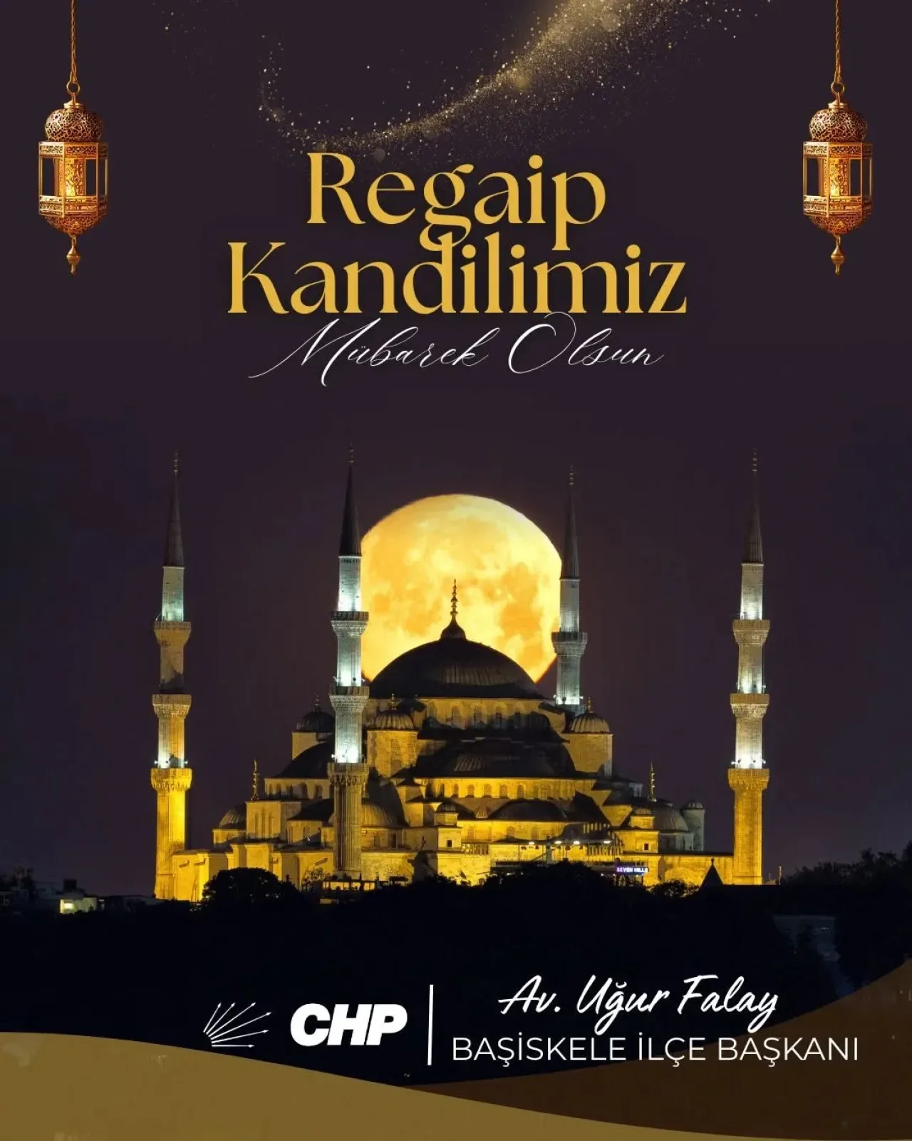 Başiskele CHP'den Regaip Kandili Mesajı: "Huzur ve Adalet" Temennisi Başiskele CHP'den Regaip Kandili Mesajı: "Huzur ve Adalet" Temennisi