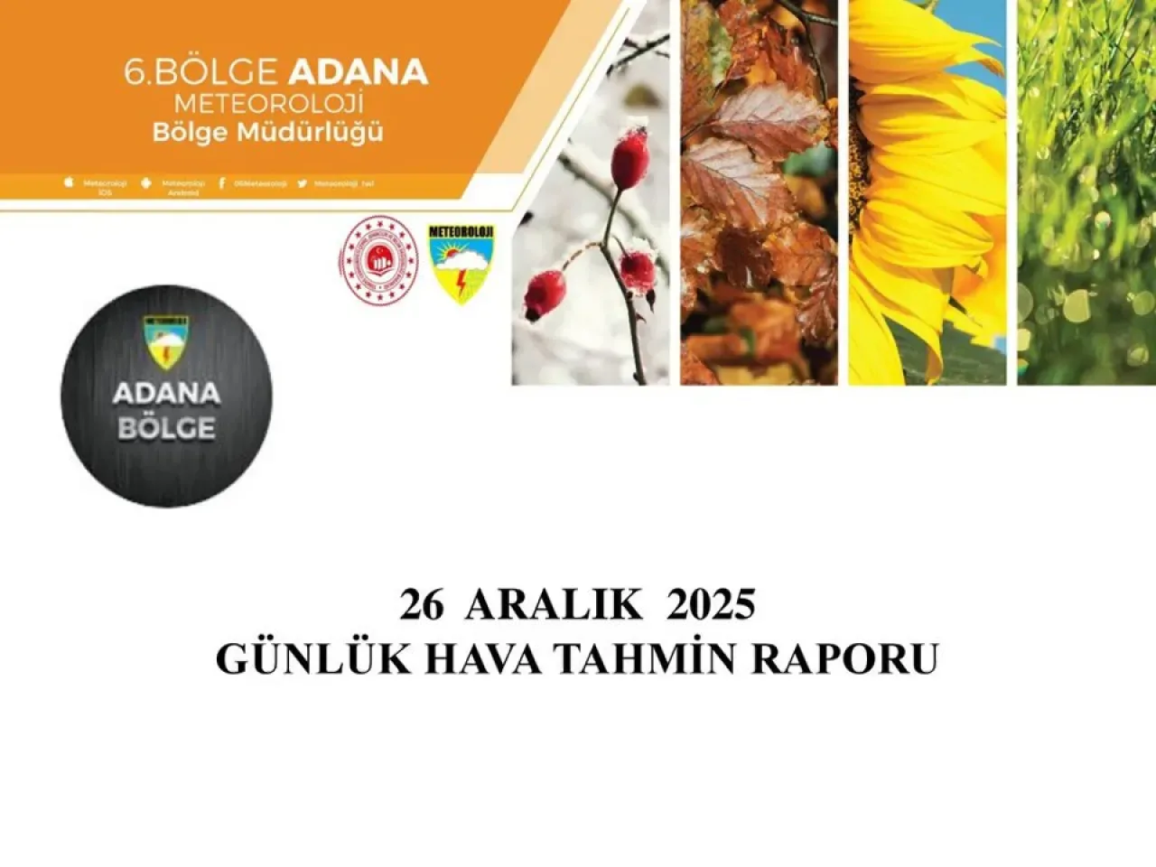 Adana ve Mersin'de Hava Nasıl Olacak? Meteoroloji 6. Bölge'den Son Tahminler Adana ve Mersin'de Hava Nasıl Olacak? Meteoroloji 6. Bölge'den Son Tahminler