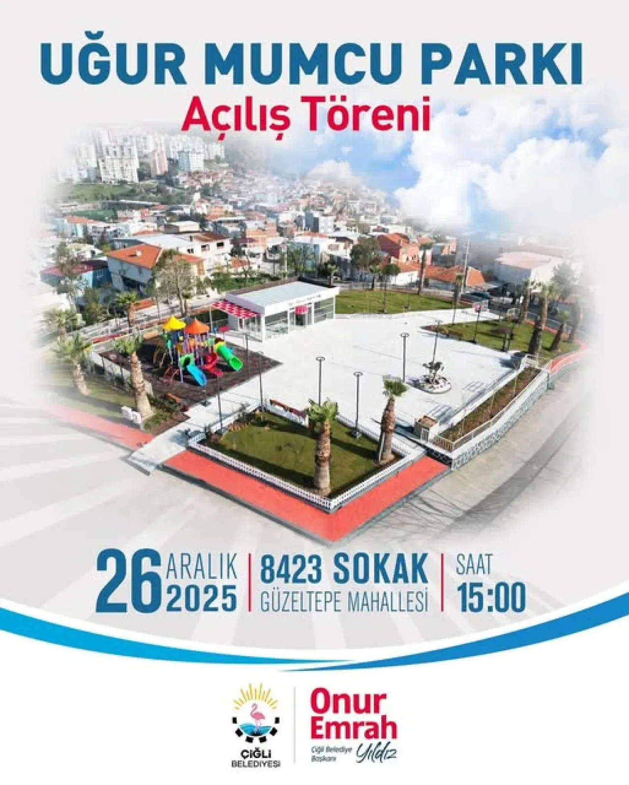 Çiğli'de Yaşam Kalitesi Yükseliyor: Uğur Mumcu Parkı Yenilendi Çiğli'de Yaşam Kalitesi Yükseliyor: Uğur Mumcu Parkı Yenilendi