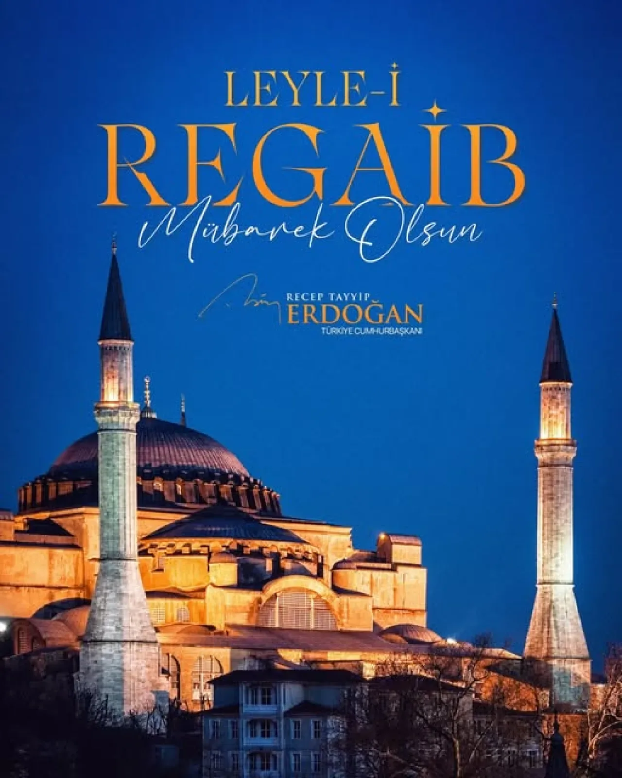 Leyle-i Regaib Mesajı: 86 Milyon Vatandaş ve Tüm İslam Âlemi İçin Hayırlara Vesile Olması Temenni Edildi Leyle-i Regaib Mesajı: 86 Milyon Vatandaş ve Tüm İslam Âlemi İçin Hayırlara Vesile Olması Temenni Edildi