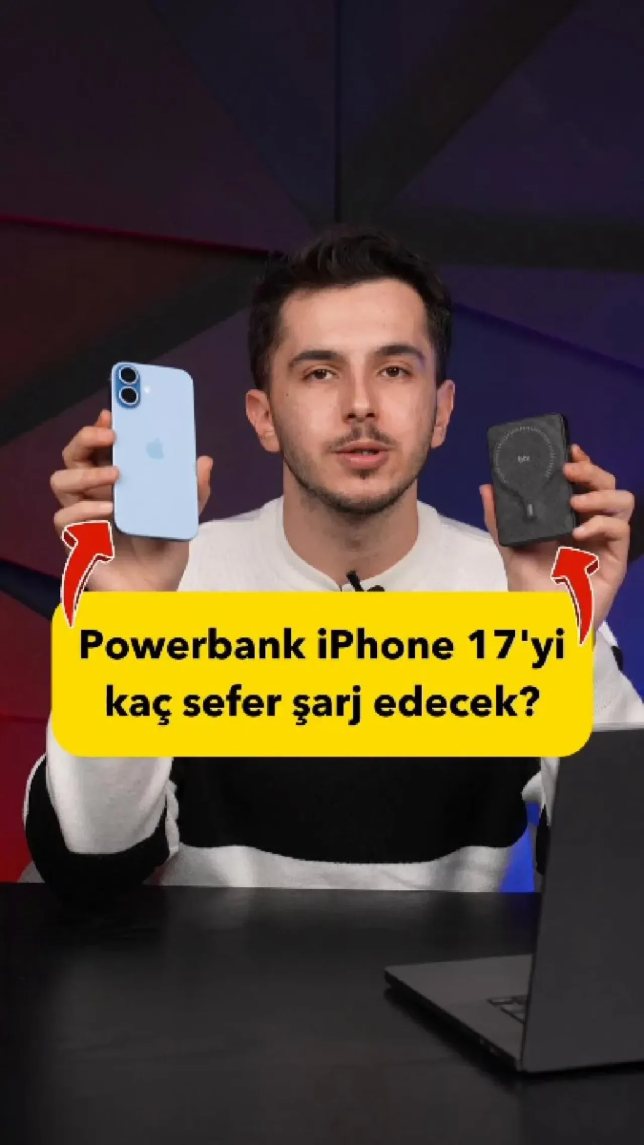 Bix PB105 Powerbank Testi: iPhone 17'yi Tam 1.5 Kez Şarj Edebildi Bix PB105 Powerbank Testi: iPhone 17'yi Tam 1.5 Kez Şarj Edebildi