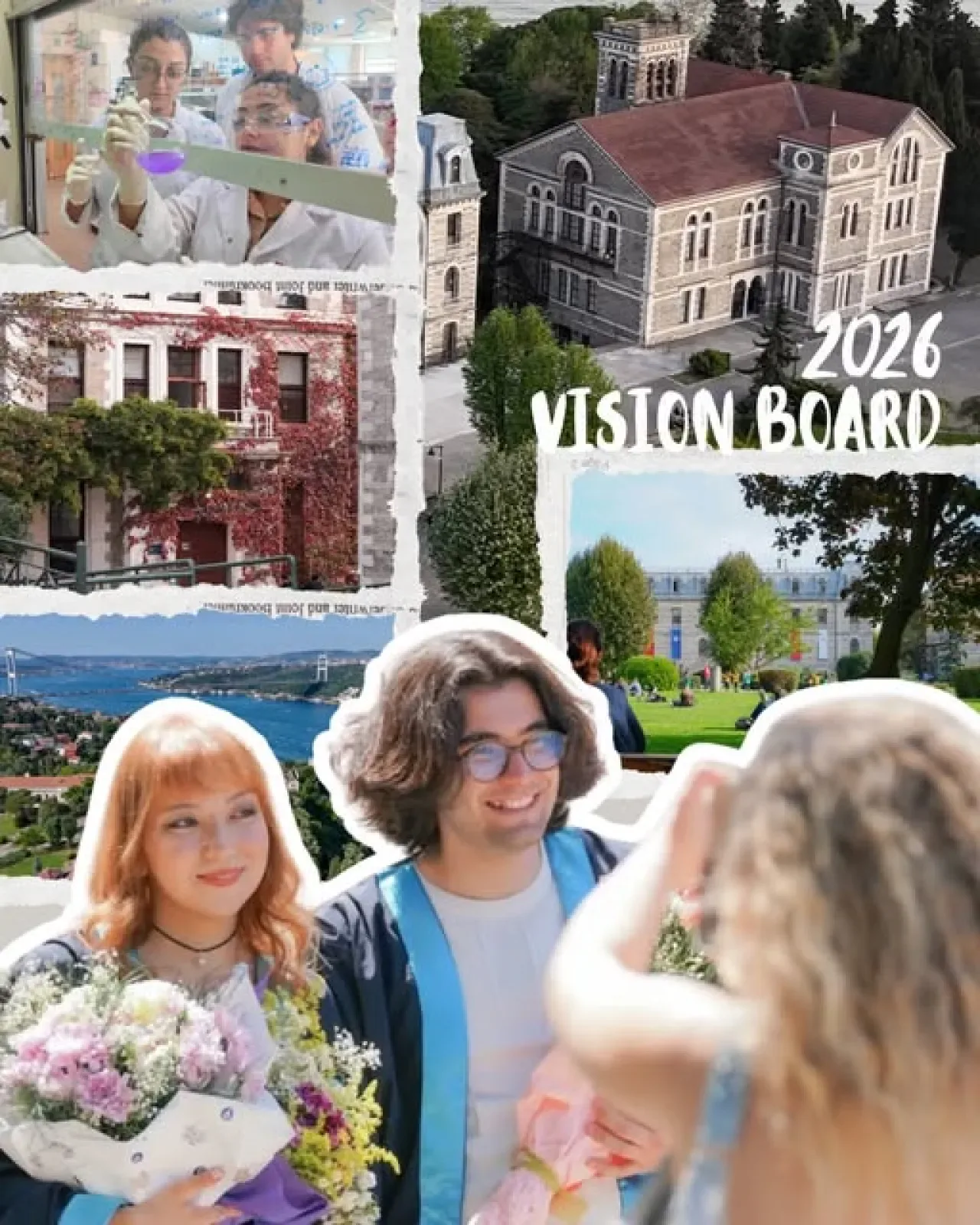 Boğaziçi Üniversitesi'ni Hedefleyenler İçin "Vision Board" Hazır Boğaziçi Üniversitesi'ni Hedefleyenler İçin "Vision Board" Hazır